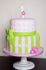 first birthday cake ideas elegant girl